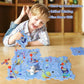 🎅Weihnachtsverkauf - 49% Rabatt🔥Kindererzieherisches Puzzle-Autospielset