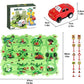 🎅Weihnachtsverkauf - 49% Rabatt🔥Kindererzieherisches Puzzle-Autospielset