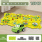 🎅Weihnachtsverkauf - 49% Rabatt🔥Kindererzieherisches Puzzle-Autospielset
